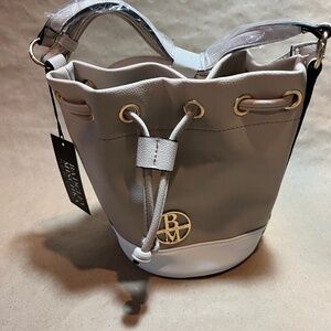 NWT Badgley Mischka Mini Bucket Bag